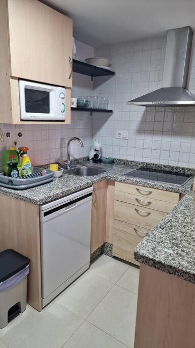 Alojamiento Con Terraza 1B02 En La Playa De Vera. Екстериор снимка
